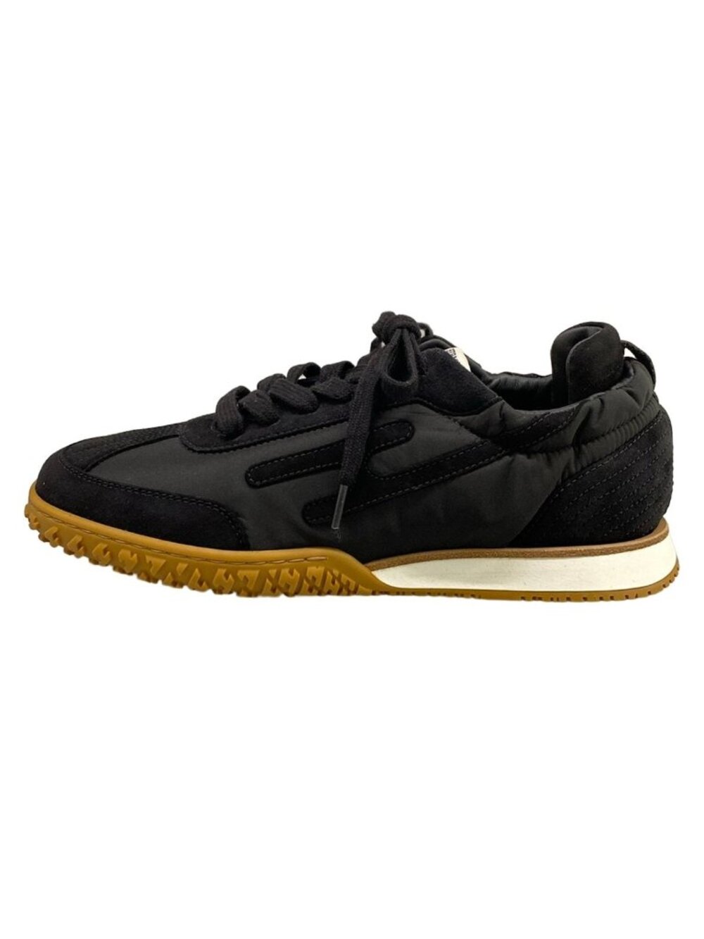 Hermes Sneakers Jet Black Light Brown 37